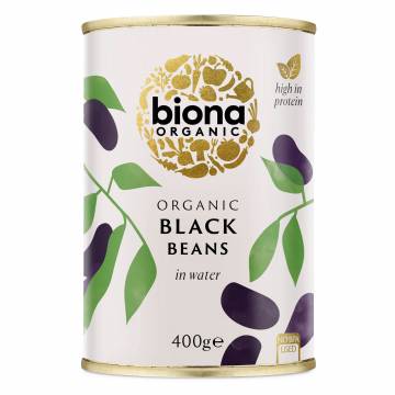 Biona Organic Black Beans, 400g