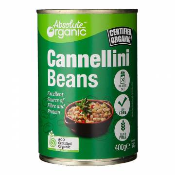 Absolute Organic Cannellini Beans , 400g