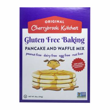 Cherrybrook Kitchen Gluten Free Wheat Free Pancake & Waffle Mix, 510g