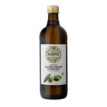 Biona Organic Extra Virgin Olive Oil From Calabria 1L