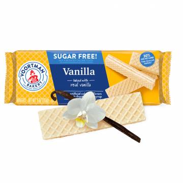 Voortman  Sugar Free Vanilla Wafers, 255g
