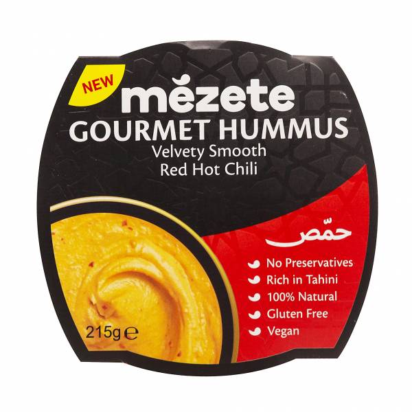Mezete Red Hot Chilli Hummus, 215g