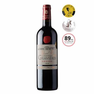 Chateau Des Gravieres Graves Red Wine, 750 ml