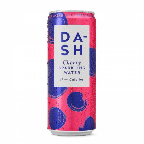 Dash Water Cherry Infused Sparkling Water, 300 ml - Case