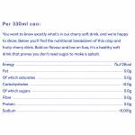 Dash Water Cherry Infused Sparkling Water, 300 ml - Case