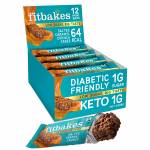 Fitbakes Salted Craramel Crunch Bar, 19g x 12