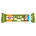 Cerbona Cocoa Hazelnut Muesli Bar - Sugar Free, 5 x 20g