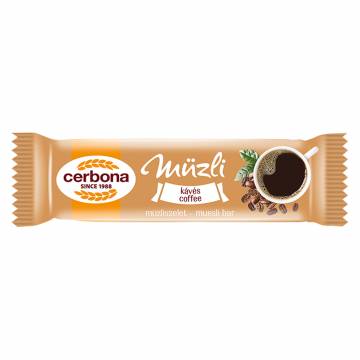 Cerbona Coffee Muesli Bar, 5 x 20g