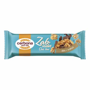 Cerbona Walnut Oat Bar, 5 x 20g