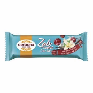 Cerbona Sour Cherry Vanilla Oat Bar, 5 x 20g