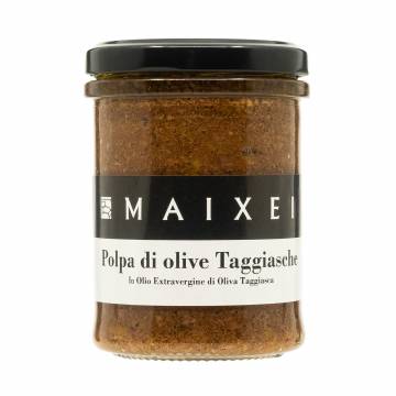 Maixei Pitted Taggiasca Olives In Extra Virgin Olive Oil, 180g
