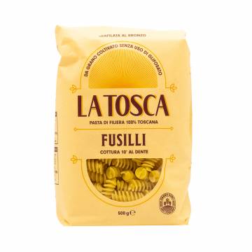 La Tosca Toscana Pasta - Fusilli, 500g