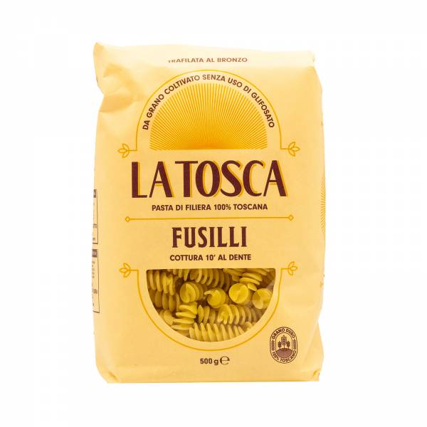 La Tosca Toscana Pasta - Fusilli, 500g