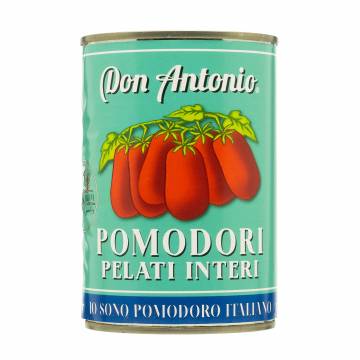 Don Antonio Whole Peeled Tomatoes, 400g