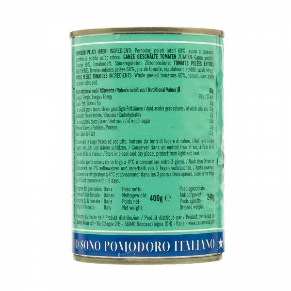 Don Antonio Whole Peeled Tomatoes, 400g