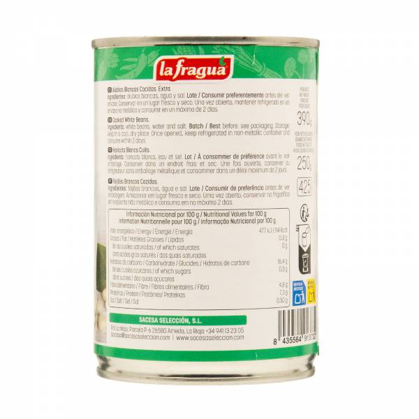 La Fragua Extra White Beans, 390g