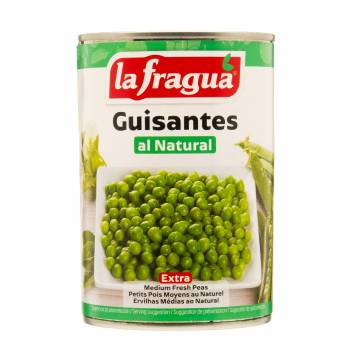 La Fragua Medium Peas in Natural Extra, 390g