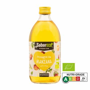 Saboreco Organic Unfiltered Apple Cider Vinegar, 500ml
