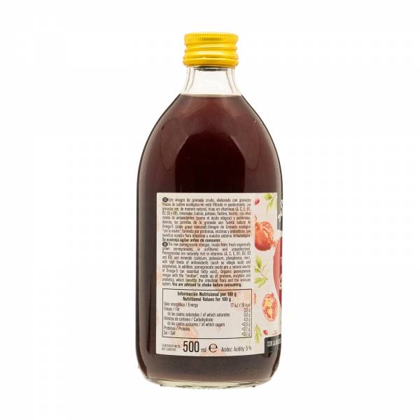 Saboreco Organic Unfiltered Pomegranate Vinegar, 500ml