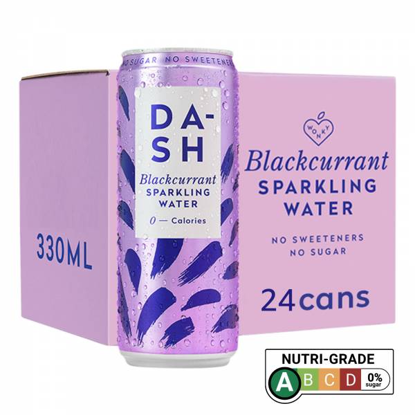 Dash Water Lime Infused Sparkling Water, 300 ml - Case