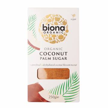 Biona Organic Coconut Palm Sugar, 250g