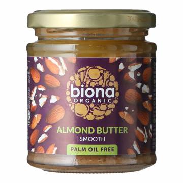 Biona Organic Almond Butter - Smooth 170g