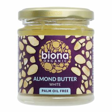 Biona Organic Almond Butter White 170g