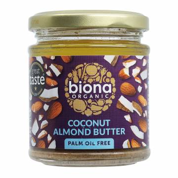Biona Organic Coconut Almond Butter Smooth 170g