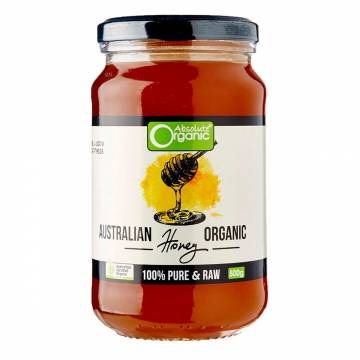 Absolute Organic Australian Raw Honey 500g