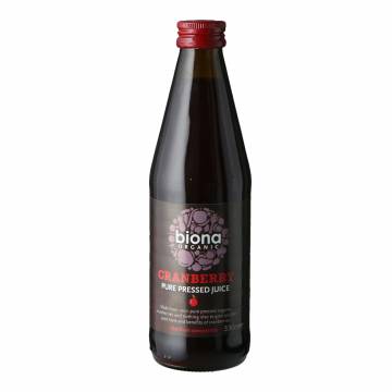 Biona Organic Cranberry Pure Juice 330ml