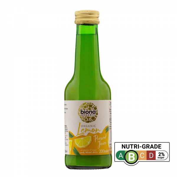 Biona Organic Lemon Juice  250 ml