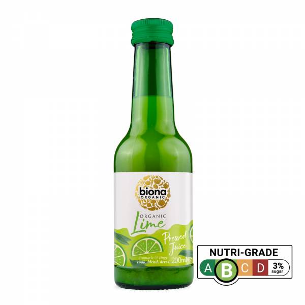 Biona Organic Lime Juice 200 ml