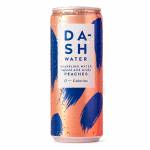 Dash Water Peach Infused Sparkling Water, 300 ml - Case