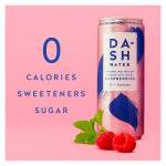 [BCRS] Dash Water Raspberry Infused Sparkling Water, 300 ml - Case (+$2.40)
