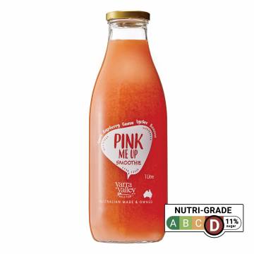 Yarra Valley Hilltop Pink Me Up Smoothies, 1L