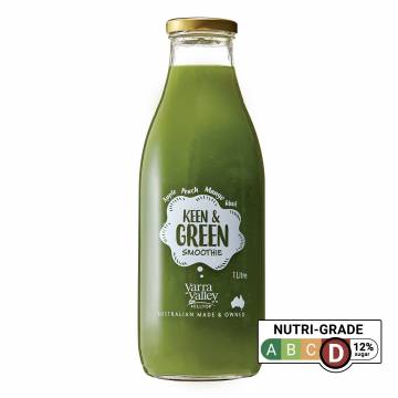 Yarra Valley Hilltop Keen & Green Smoothies, 1L