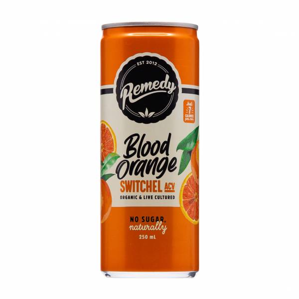 Remedy Switchel Blood Orange, 250 ml - Case