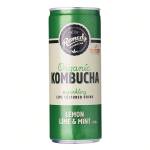 Remedy Organic Kombucha Lemon Lime Mint, 250ml - Case