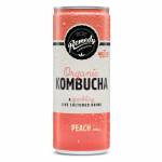 Remedy Organic Kombucha Peach, 250ml - Case