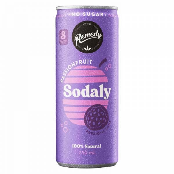 [BCRS] Remedy Organic Sodaly Passionfruit 24 x 250ml (+$2.40)