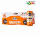 Remedy Organic Kombucha Ginger & Lemon, 250 ml - Case