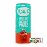 Raw C Sparkling Coconut Water Infused with Kola, 325 ml