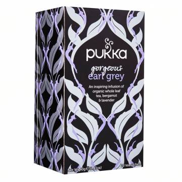 Pukka Herbal Ayurveda Organic Gorgeous Earl Grey, 20 Herbal Tea Sachets