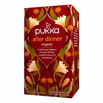 Pukka Herbal Ayurveda Organic After Dinner, 20 Herbal Tea Sachets