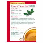Traditional Medicine Organic Throat Coat Tea, 32.03g