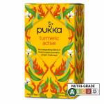 Pukka Herbal Ayurveda Organic Turmeric Active, 20 Herbal Tea Sachets