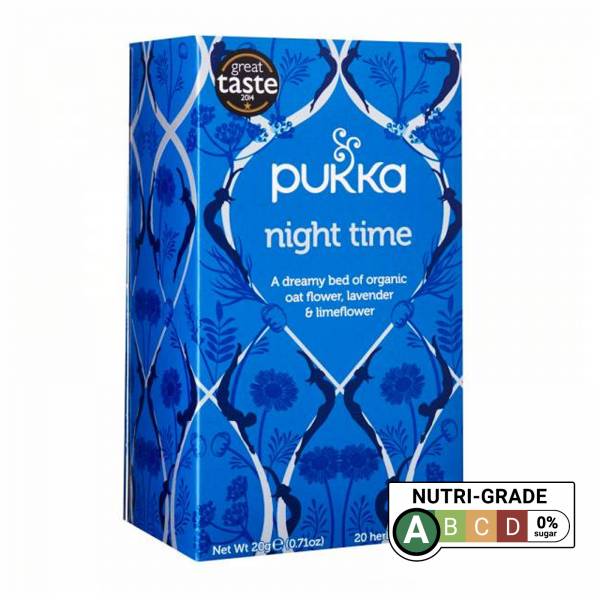 Pukka Herbal Ayurveda Organic Night Time, 20 Herbal Tea Sachets