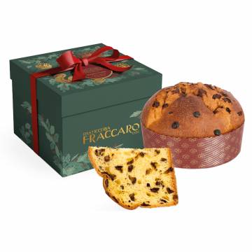Pasticceria Fraccaro Panettone with Chocolate Chips Luxury Gift Box, 750g