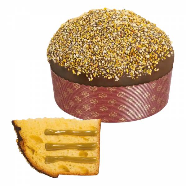 Pasticceria Fraccaro Panettone Pistachio Cream & Chocolate Drops, 750g