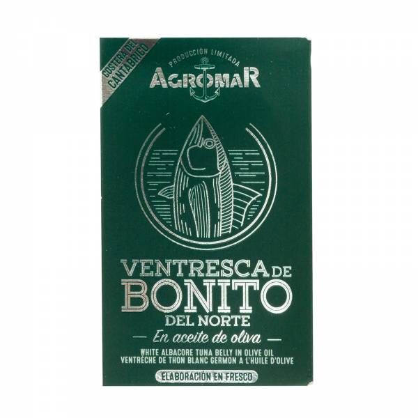 Agromar White Tuna Belly In Olive Oil, 115g